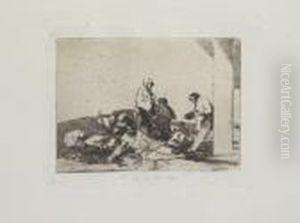 "no Hay Que Dar Voces"."los Desastres De La Guerra". by Francisco Goya Fuendetodos