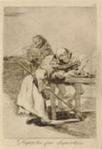 Despacha Que Dispiertan, From by Francisco Goya Fuendetodos