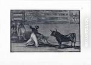Tauromaquia No. 7 by Francisco Goya Fuendetodos