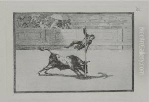 La Tauromaquia (delteil 224-263; Harris 204-243) by Francisco Goya Fuendetodos