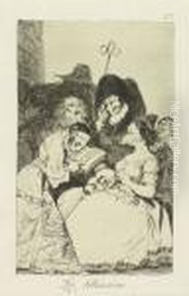 Lo Que Puede Un Sastre. Blatt 52
Der Folge <los Caprichos> - La Filiacion. Blatt 57 Der Folge <los
Caprichos> - view 1