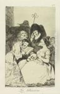 Lo Que Puede Un Sastre. Blatt 52
 Der Folge <los Caprichos> - La Filiacion. Blatt 57 Der Folge <los 
Caprichos> by Francisco Goya Fuendetodos