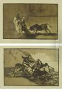 La Tauromaquia. Folge Von 33
Radierungen Der Originalausgabe Und 7 Radierungen, Die Erst Ab Der 3.
Ausgabe Von 1876 Der Folge Beigefugt Wurden by Francisco Goya Fuendetodos
