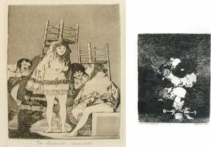 Ya Tienen Asiento, No. 26 From 
Los Caprichos; Quien Lo Creyera!, No. 62 From Los Caprichos; Tan Barbara
 La Seguridad Como El Delito, No. 26. Ii. 1 (h. 61; H. 97; H. 26)