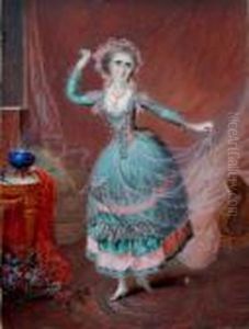 Dama Con Velo by Francisco Goya Fuendetodos