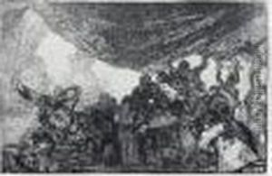 Disparate No. 15 by Francisco Goya Fuendetodos