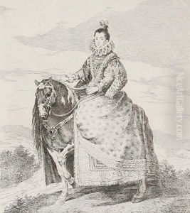 Margarita De Austria by Francisco Goya Fuendetodos