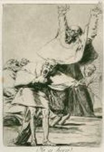 Ya Es Hora (das Ist Die Stunde) 1797-1798 by Francisco Goya Fuendetodos