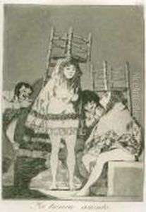 Ya Tienen Asiento (endlich Haben Sie Einen Platz)1797-1798 by Francisco Goya Fuendetodos