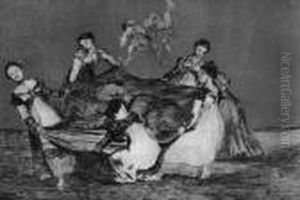 <pesa Mas Que Un Burro Muerto>,1864 by Francisco Goya Fuendetodos