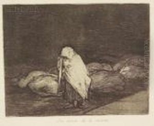 Las Camas De La Muerte by Francisco Goya Fuendetodos
