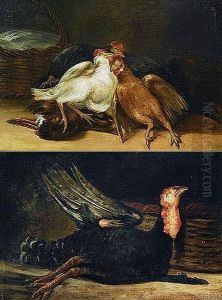 Pavo Muerto Y Cesto / Pajaros Muertos Y Canasta