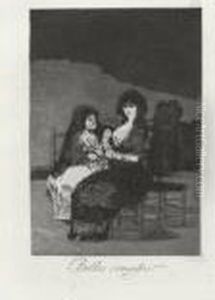 Los Caprichos (delteil 38-117; Harris 36-115) by Francisco Goya Fuendetodos