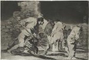 Disparate Furioso; Disparare Generale (pls. 6 & 9), From Los Proverbios by Francisco Goya Fuendetodos