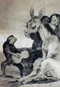 Brabisimo! - Z Cyklu Los Capricios by Francisco Goya Fuendetodos