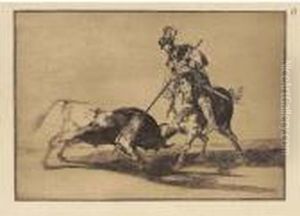 La Tauromaquia (h. 204-36) by Francisco Goya Fuendetodos