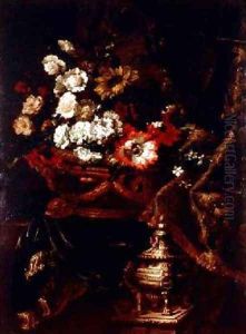 Still Life of Flowers 3 by Jean-Baptiste Monnoyer
