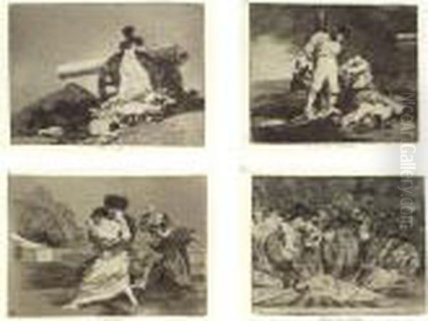Los Desastres De La Guerra
 (delteil 120-199; Harris 121-200) - view 1