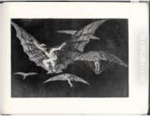Los Proverbios (delteil 202-219; Harris 248-265) by Francisco Goya Fuendetodos