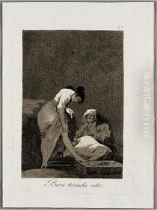 Bien Tirada Esta (delteil 54; Harris 52) by Francisco Goya Fuendetodos
