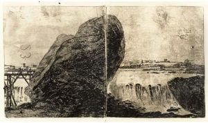 Landscape With Waterfall
