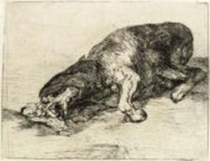 Fiero Monstruo by Francisco Goya Fuendetodos