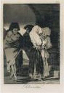 Los Caprichos: Plate 22, Pobrecitas! (delteil 59; Harris 57)