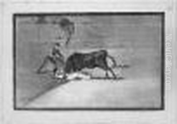 Desgracias Acaecidas En El
Tendido De La Plaza De Madrid; And La Desgraciada Muerte De Pepe Illo En
La Plaza De Madrid (d.244, H.224; And D.256, H.236) - view 1