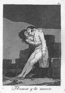 Francisco Goya Y Lucientes Pintor; And El Amor Y La Muerte (d.38, H.36; And D.47, H.45) by Francisco Goya Fuendetodos