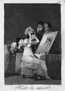 Hasta La Muerte (d.92; H.90) by Francisco Goya Fuendetodos