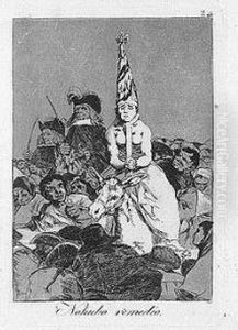 Nohubo Remedio; And No Hay Quien Nos Desate? (d.61, H.59; And D.112, H.110) by Francisco Goya Fuendetodos