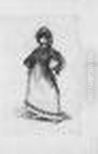 A Maja With Light Background (d.29; H.31) by Francisco Goya Fuendetodos