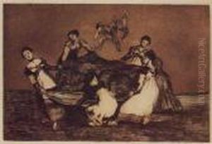 Los Proverbios (h. 248-265; D. 202-219) by Francisco Goya Fuendetodos