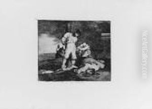 Los Desastres De La Guerra (delteil 120-99; Harris 121-200) by Francisco Goya Fuendetodos