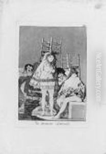 Ya Tienen Asiento, Plate 26 From Los Caprichos (d. 63; H. 61)