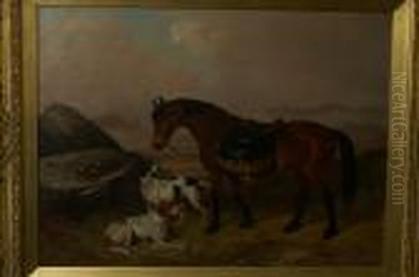 The Shooting Companions, Pack Horse And Gun Dogs - view 1