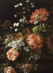 Still Life of Assorted Flowers by Jean-Baptiste Monnoyer