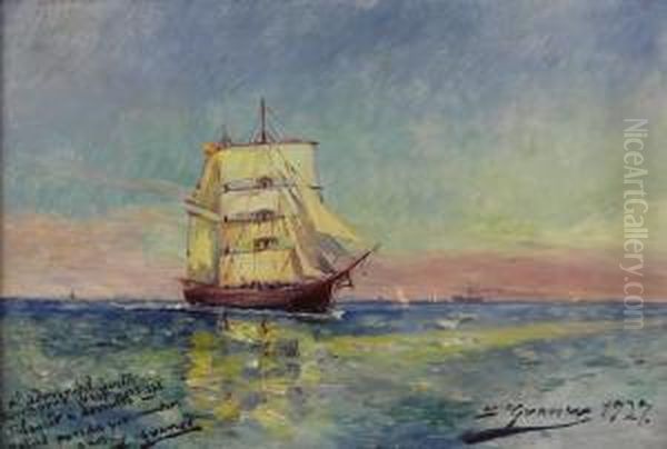 Nave Sobre El Mar (ship At Sea) - view 1