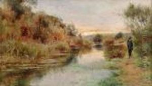 Sudamerikanische Fluslandschaft.