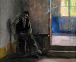 Fumeur Dans Un Interieur
