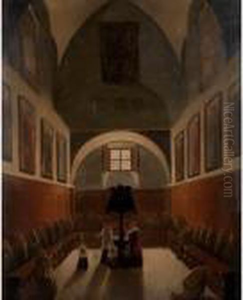 The Interior Of Capuchin Chapel, Near The Piazza Barberini, Rome - view 1