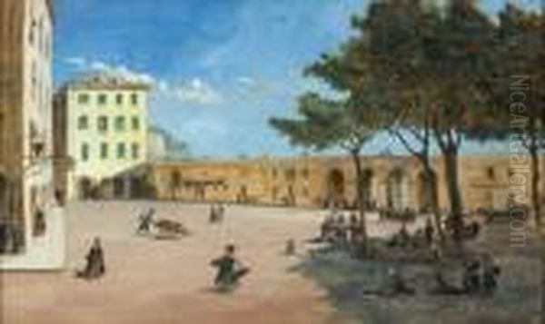 Le Cours Saleya A Nice. - view 1