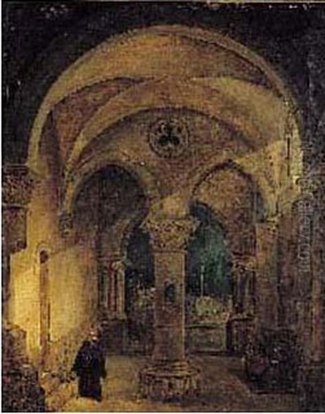 Moine Dans Un Monastere - view 1