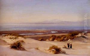 Crossing The Sand-Hills, Cardigan Bay by Henry Moore