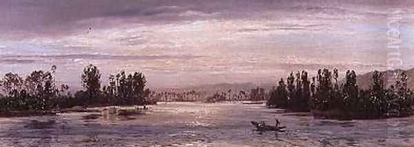 On the Seine Near Les Andelys 1871 - view 1