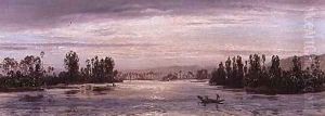 On the Seine Near Les Andelys 1871