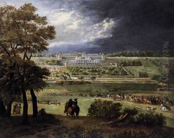 The New Château at Saint-Germain-en-Laye - view 1