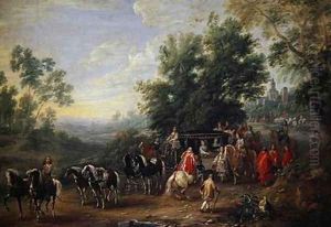 Travelling Procession of a Princess 1659