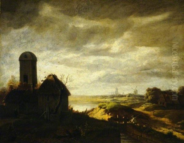 Landscape With Windmills - view 1