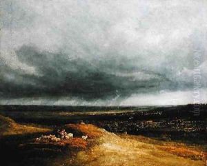 Approaching Storm 1820-25 by Georges Michel
